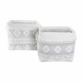 Basket set DKD Home Decor 45 x 35 x 40 cm Grey