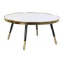 Centre Table DKD Home Decor Glamour Golden Silver Steel Mirror 82,5 x 82,5 x 40 cm