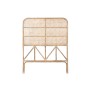 Headboard DKD Home Decor Natural Brown Multicolour Metal Bamboo 30 x 40 cm 100 x 4 x 90 cm 102 x 4 x 127 cm