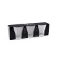 Tasse de café et de thé Quid Supreme Transparent 250 ml 3 Pièces