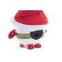 Boule de Noël DKD Home Decor Rouge Blanc PVC Bonhomme de Neige (3 Unités)