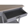 Buffet DKD Home Decor Gris Naturel Bois de paulownia Bois MDF 117 x 39 x 89 cm
