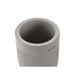 Verre DKD Home Decor Gris Ciment 8 x 8 x 10,5 cm