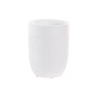 Glass DKD Home Decor White Cement 8 x 8 x 10,5 cm