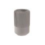 Verre DKD Home Decor Gris Ciment 7 x 7 x 11 cm