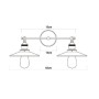 Applique Murale EDM 32109 60 W