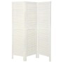 Folding screen Atmosphera White Paolownia wood (170 x 119 cm)