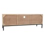 Meubles de télévision DKD Home Decor Métal Bois de manguier (140 x 40 x 50 cm)