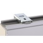 Roller blinds DKD Home Decor 120 x 190 cm Polyester Aluminium