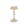 Bougeoir DKD Home Decor Métal Blanc 13 x 13 x 25 cm