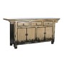 Sideboard DKD Home Decor White Cream Dark brown Elm wood 176 x 42 x 83 cm