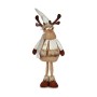 renne de noël Marron Blanc 24 x 63 x 27 cm