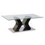 Centre Table DKD Home Decor Wood 120 x 60 x 45 cm Tempered Glass MDF Wood