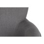Armchair DKD Home Decor Fir Polyester Dark grey (66 x 70 x 88 cm)