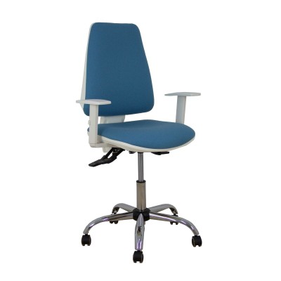 Chaise de Bureau Piqueras y Crespo 3B5CRRP Bleu ciel