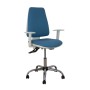 Chaise de Bureau Piqueras y Crespo 3B5CRRP Bleu ciel
