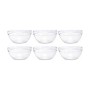 Bowl Vivalto TP-3/BHA6 Transparent Glass 250 ml (6 Units)
