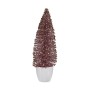 Sapin de Noël Moyen 10 x 33 x 10 cm Rose Doré