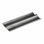 Baguette Mould Kinvara CK62863-21 Dark grey Metal Carbon steel 16 x 2,5 x 38 cm Bread (12 Units)