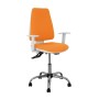 Chaise de Bureau Elche Piqueras y Crespo 8B5CRRP Orange