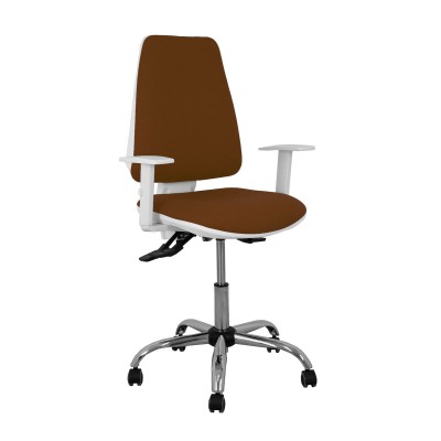 Chaise de Bureau Elche Piqueras y Crespo 3B5CRRP Brun foncé