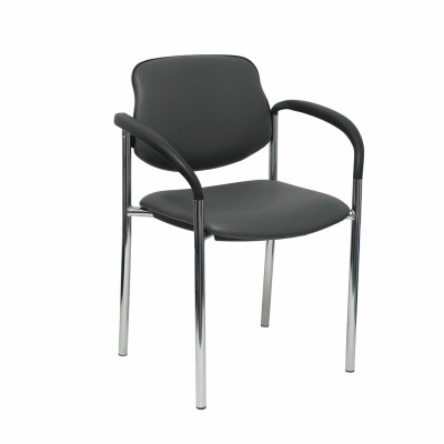 Chaise de Réception Villalgordo Piqueras y Crespo SP600CB Gris foncé Avec accoudoirs