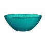 Bowl Vivalto 623915 Turquoise Glass Ø 15 cm (6 Units)