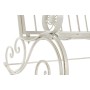 Fauteuil à Bascule DKD Home Decor Métal Aluminium Blanc (118 x 90 x 92 cm)