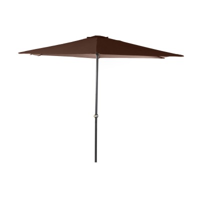 Parapluie DKD Home Decor Marron Noir 270 x 270 x 250 cm 270 x 270 x 225 cm