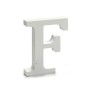 Letter Pincello F White 2 x 16 x 14,5 cm (24 Units)