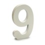 Number Pincello 9 White 1,8 x 21 x 17 cm (12 Units)