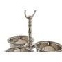 Centre de Table DKD Home Decor Argenté Acrylique Aluminium 24 x 24 x 18 cm