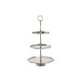 Centerpiece DKD Home Decor Silver Aluminium 28 x 28 x 47 cm