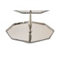 Centerpiece DKD Home Decor Silver Aluminium 28 x 28 x 47 cm