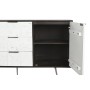 Sideboard DKD Home Decor White Dark brown Mango wood 150 x 43 x 80 cm