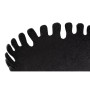 Centre de Table DKD Home Decor Noir Doré Aluminium 32 x 32 x 9 cm (2 Unités)