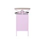 Side table DKD Home Decor Light Pink Iron Mango wood 116 x 72 x 110 cm