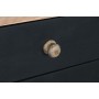 Sideboard DKD Home Decor Black Natural Wood 177 x 38 x 75 cm