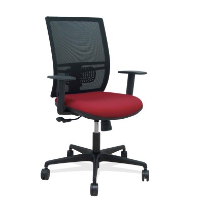 Chaise de Bureau Yunquera Piqueras y Crespo 0B68R65 Bordeaux