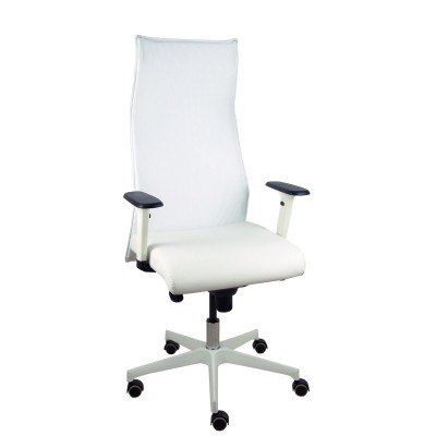 Chaise de Bureau Sahuco Piqueras y Crespo B354BRP Blanc