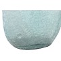 Vase DKD Home Decor Blue Aluminium Crystal Shell Mediterranean 9 x 17 x 43 cm