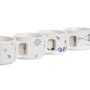 Piece Coffee Cup Set DKD Home Decor Blue White Metal Dolomite 260 ml