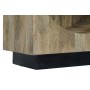 Sideboard DKD Home Decor Black Natural Mango wood 70 x 35 x 185 cm 70 x 35 x 184 cm