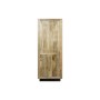 Sideboard DKD Home Decor Black Natural Mango wood 70 x 35 x 185 cm 70 x 35 x 184 cm