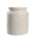 Pot pour ustensiles de cuisine DKD Home Decor Métal Dolomite Bois MDF 12 x 12 x 25 cm