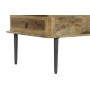 Table Basse DKD Home Decor 116 x 60 x 46 cm Métal Aluminium Bois de manguier