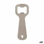 Bottle opener Kinvara 04325-1 Silver Stainless steel 11 x 4 x 0,5 cm (12 Units)