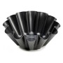 Flan Mould Kinvara 83009 Dark grey Steel 23 x 8,2 x 23 cm (12 Units)