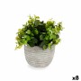 Decorative Plant Ibergarden QY-H021 Plastic Flowers 20 x 20,5 x 20 cm (8 Units)
