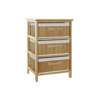 Chest of drawers DKD Home Decor Natural Bamboo Paolownia wood 42 x 32 x 63 cm
